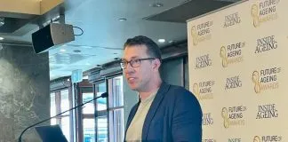 Rob Covino, Co-Founder, Mirus Australia, Speaking at the 2024 Future of Ageing Conference.