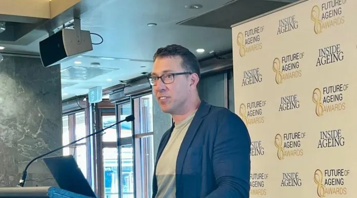 Rob Covino, Co-Founder, Mirus Australia, Speaking at the 2024 Future of Ageing Conference.