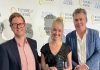 (l-r) From SVCS, James Boshier, Erin Hartwell and Inside Ageing's Sean McKeown