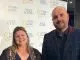 Dementia Australia's Learning Designer and Facilitator Karen Cmiel - presented by 2020 award winner Colin Pudsey from SilVR Adventures.
