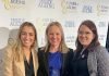 HammondCare for the Last Days Program. Pictured (l-r), Maria Cambitzi Manager, Service Development and Program Delivery at HammondCare, Felicity Burns, General Manager, Health and Palliative Care at Hammondcare and Jessica Andrew, Rural Lap - Future of Ageing Awards sponsor.