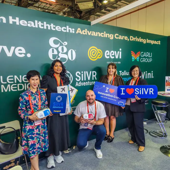 SilVR Adventures and the Austrade team at the World Ageing Festival, Singapore, 2025.