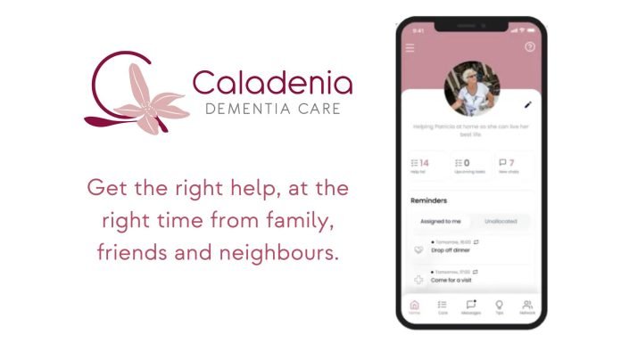 Caladenia Dementia Care app