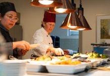 VMCH Chef Manager Karen Stansfield (pictured right).