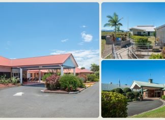 Hervey Bay Masters Lodge (left), Ingham Bluehaven (top right) and Melany Erowal (bottom right).