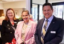 (l-r) Louise Miller-Frost, Catherine Hutchesson, Darren Birbeck.