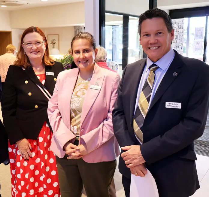 (l-r) Louise Miller-Frost, Catherine Hutchesson, Darren Birbeck.