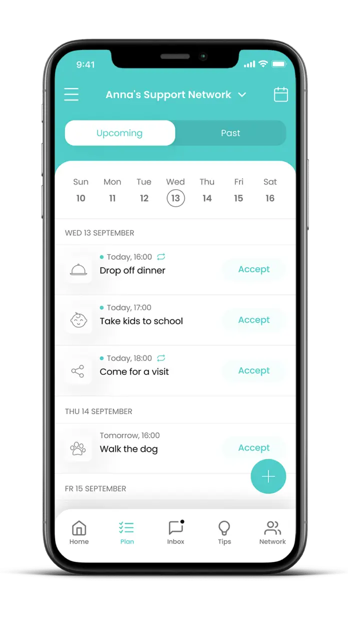 Gather My Crew app.