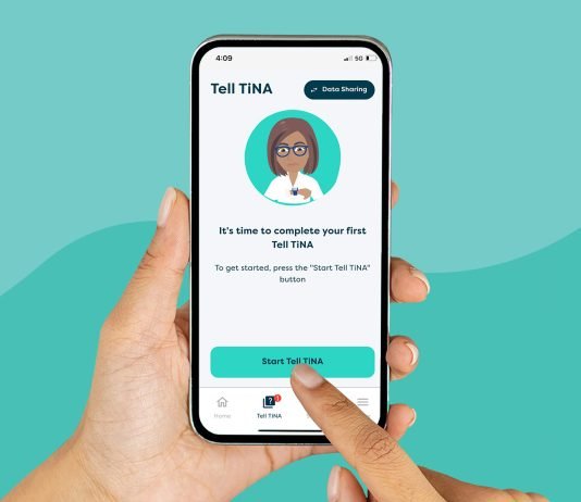 Tell TiNA app