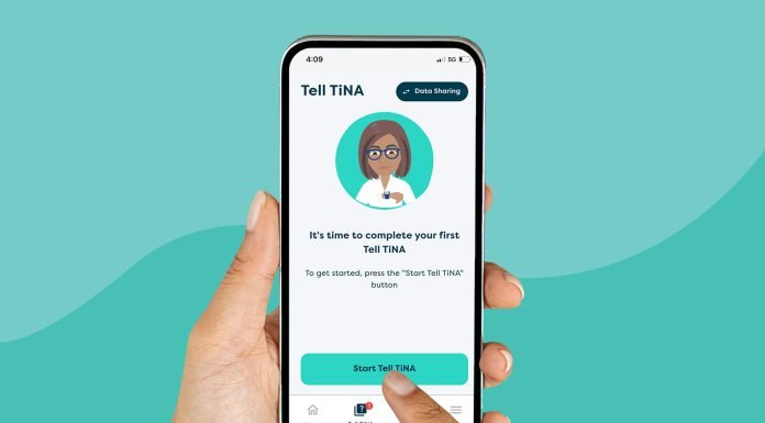 Tell TiNA app