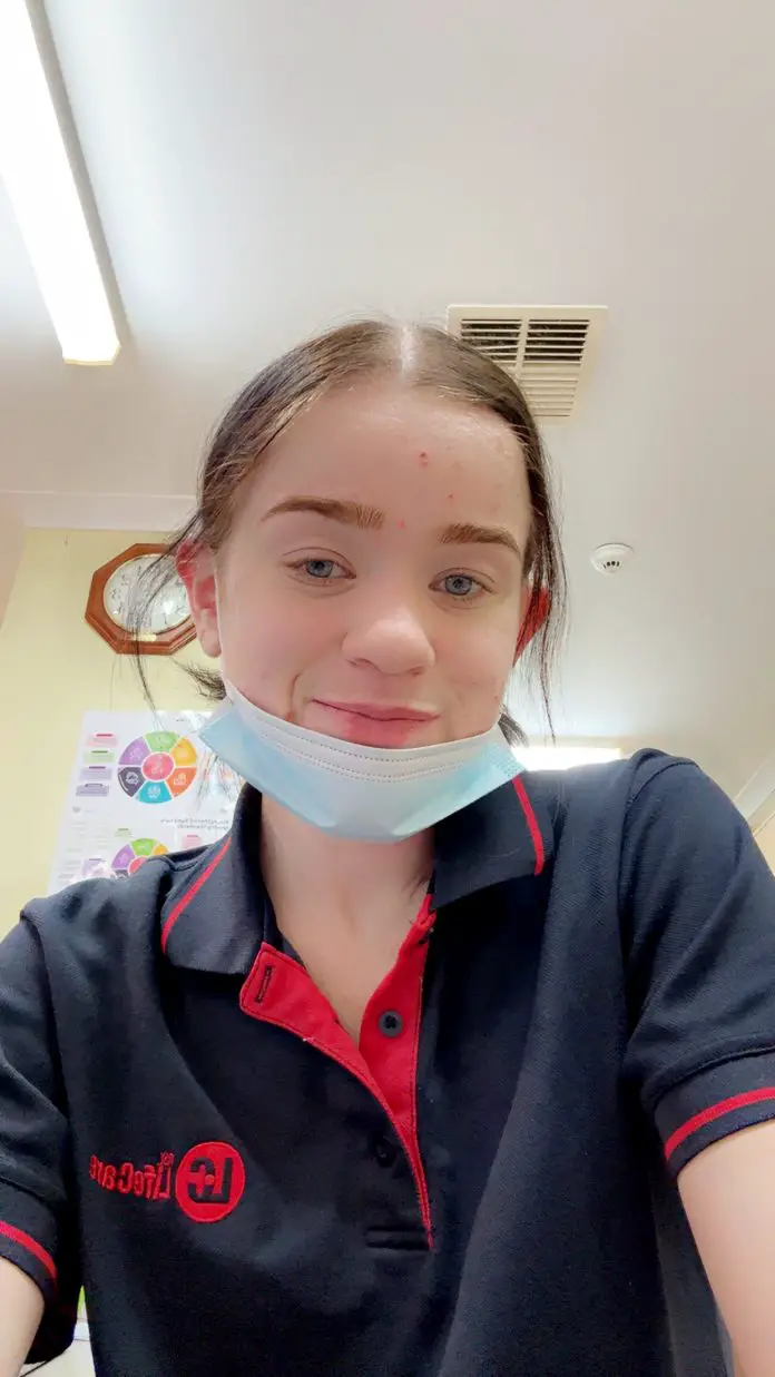 Paige O’Rafferty, AIN at RSL LifeCare Condobolin.