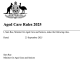 Aged Care Rules 2025.