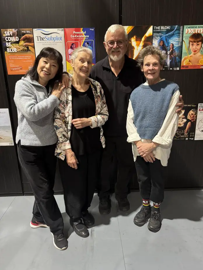 (l-r) HongHong Guo (Elena), Marylla Powell, Lee Klein, and Debra Batton.