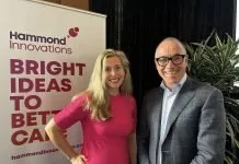 Dr Anna Barker, Executive General Manager of Hammond Innovations with HammonCare CEO Andrew Thorburn.