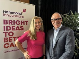Dr Anna Barker, Executive General Manager of Hammond Innovations with HammonCare CEO Andrew Thorburn.
